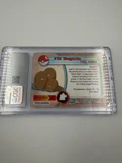 CGC 10 Dugtrio Topps #51 FIRST PRINT 2000 Pokemon Card Rare - Image 2
