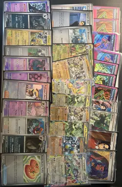 Pokemon Prismatic Evolutions Mixed Card Lot Of 33 ex/pokeball/fullart/acespec - Image 1