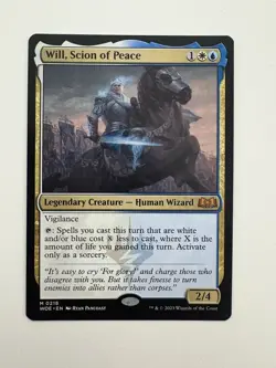 Will Scion of Peace MTG Magic the Gathering Card NM Near Mint WOE - Image 1