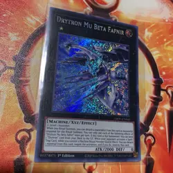 Yugioh! Lightning Overdrive Secret Rare Drytron Mu Beta Fafnir Card Lot Of 10 - Image 1