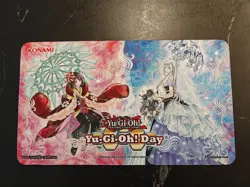 Yugioh Official Rikka Queens Kanzashi & Teardrop Yugioh Day Mousepad - Image 1