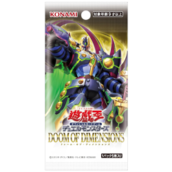 Yugioh OCG Duel Monsters DOOM OF DIMENSIONS Sealed Booster Box KONAMI Japan New - Image 2