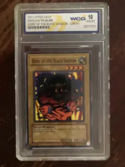 WCG 10 Yugioh Ogre Of The Black Shadow SDK-019 GRADED & SLABBED TRADING CARD! - Image 2