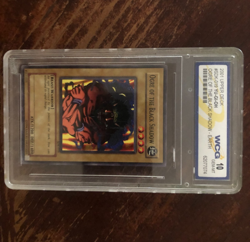 WCG 10 Yugioh Ogre Of The Black Shadow SDK-019 GRADED & SLABBED TRADING CARD! - Image 4