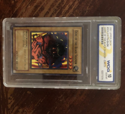 WCG 10 Yugioh Ogre Of The Black Shadow SDK-019 GRADED & SLABBED TRADING CARD! - Image 5