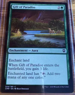 Gift of Paradise 229/361 Commander Legends MTG Magic the Gathering card - Image 1