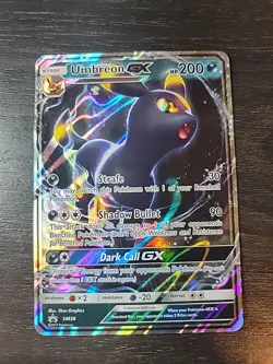 Pokemon Umbreon GX SM36 Black Star Ultra Rare Promo Card NM Condition - Image 1
