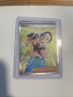 Pokemon TCG Twilight Masquerade SIR Card Perrin 220/167 Sv06 NM Condition - Image 1