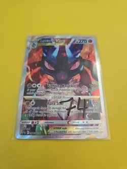 Pokemon TCG Lucario VSTAR SWSH291 Promo Card Crown Zenith Mint - Image 2