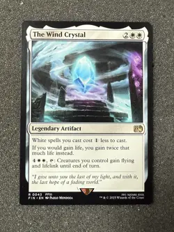 MTG The Wind Crystal Final Fantasy R 0043 Non-foil - Image 1