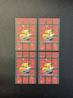 Mario & Luigi Pikachu Heart Holo Pokemon 2024 Card Database Merry Christmas Peru - Image 2