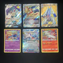Huge Pokemon Card Collection Lot GX Holos EX Lot Full Arts Tcg Minty - Image 1