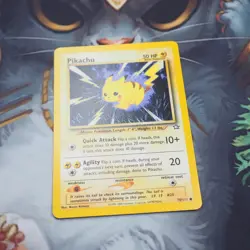 Pikachu 70/111 Pokemon Neo Genesis Played Single Card TCG WOTC 2000 - Image 1