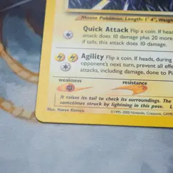 Pikachu 70/111 Pokemon Neo Genesis Played Single Card TCG WOTC 2000 - Image 2