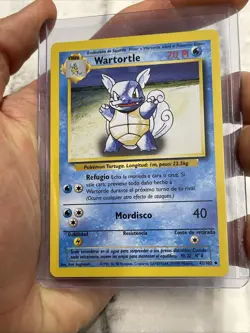 Pokemon Wartortle 42/102 Spanish Base Set Pokemon Card NM Vintage Vtg Nintendo - Image 1