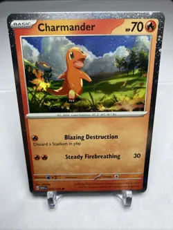 Charmander - (Cosmos Holo) 004/165 Miscellaneous Cards & Products Holo Mint / NM - Image 1