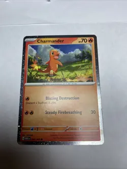 Charmander - (Cosmos Holo) 004/165 Miscellaneous Cards & Products Holo Mint / NM - Image 2
