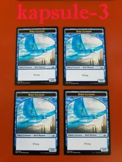 4x Bird Illusion (LP-NM) | TOKEN 003/008 | Guilds of Ravnica | MTG Magic Cards - Image 1