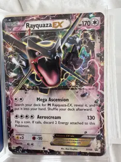 Rayquaza EX XY69 Promo Card 062 Near Mint Condition - Image 1