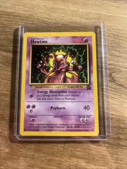 Pokemon Mewtwo TCG Black Star Promo Card 14 Wizards of the Coast - Image 1