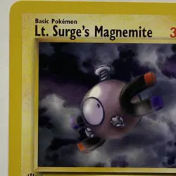 Lt. Surge's Magnemite 50/132 Gym Heroes 1st Edition WOTC Vintage Pokemon Card! - Image 3