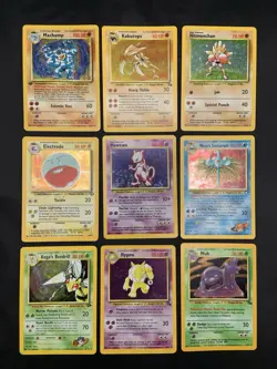 Pokemon Vintage Rare Holo Card Lot - Base Set, Fossil, Jungle, Gym Challenge HP - Image 1