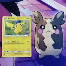 Pokemon Card | English Pikachu X6 Card Bundle | Pokemon Go, Non-Holo & More - Image 2