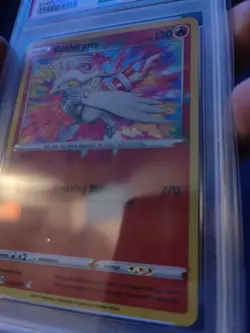PSA 10 Reshiram 017/072 Shining Fates Amazing Rare Pokemon Card Slab 2021 - Image 3