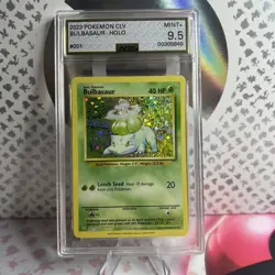 Bulbasaur Holo - 2023 Pokemon CLV #001/034 | AGS 9.5 Mint+ | Pokemon Card - Image 1
