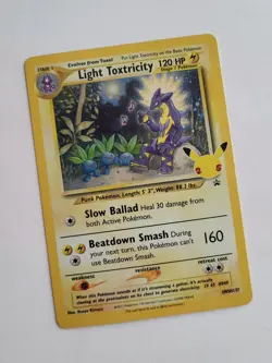 Pokemon Light Toxtricity SWSH137 Sword & Shield Holo Promo 2021 TCG Card - Image 1