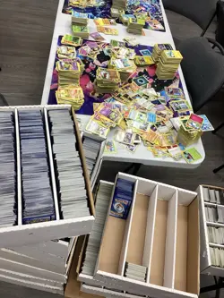 7500 Pokemon/Trainer Cards Bulk Common/Uncommon Yellow Border - No Energy - Image 2
