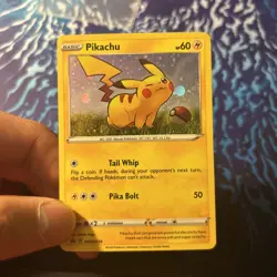 Pokemon Pikachu - SWSH039 - Holo Black Star Promo - Image 5