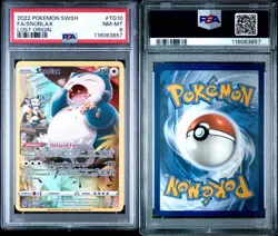 PSA 8 POKEMON SWSH FA/SNORLAX #TG10 LOST ORIGIN - Image 3