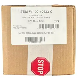 Pokemon Destined Rivals (SV10) 3-Booster Pack Blister 24 Box Case Factory Sealed - Image 1