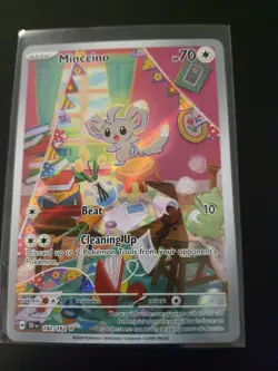 Minccino 182/162 & Cinccino 183/162 Temporal Forces IR Set Pokemon TCG NM - Image 2
