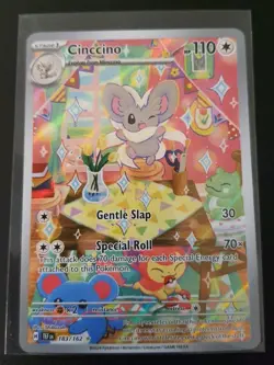 Minccino 182/162 & Cinccino 183/162 Temporal Forces IR Set Pokemon TCG NM - Image 4