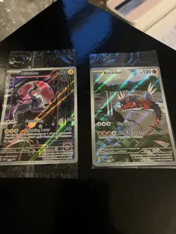 Koraidon 013 & Miraidon 014 SET SVP Black Star Promo Pokemon TCG - Image 1