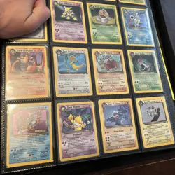 Pokemon Team Rocket Complete master Set 83/82 WOTC 2000 49 1st editions - Image 1