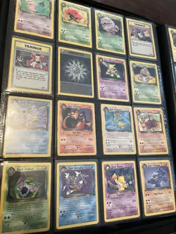 Pokemon Team Rocket Complete master Set 83/82 WOTC 2000 49 1st editions - Image 2