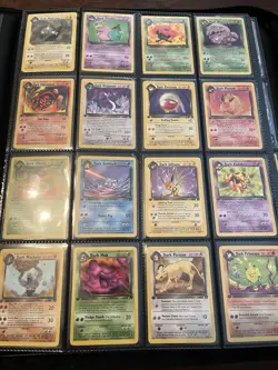Pokemon Team Rocket Complete master Set 83/82 WOTC 2000 49 1st editions - Image 3