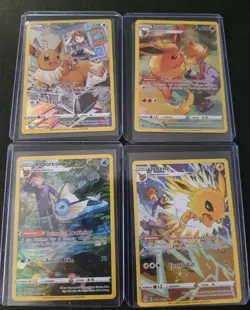 Eevee Flareon Jolteon Vaporeon Brilliant Stars LP+ Trainer Gallery Pokemon Holo - Image 1