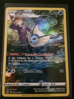 Eevee Flareon Jolteon Vaporeon Brilliant Stars LP+ Trainer Gallery Pokemon Holo - Image 5