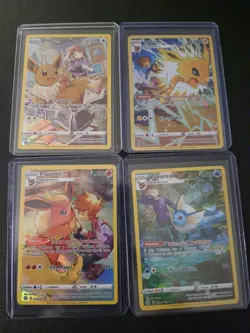 Eevee Flareon Jolteon Vaporeon Brilliant Stars LP+ Trainer Gallery Pokemon Holo - Image 1