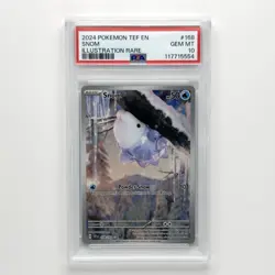Snom 168/162 Temporal Forces Illustration Rare Pokemon PSA 10 Gem Mint - Image 1