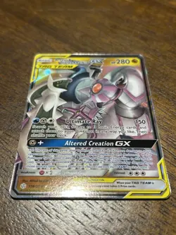 Pokemon TCG Arceus & Dialga & Palkia GX TagTeam 156/236 Sm-Cosmic Eclipse - Image 2