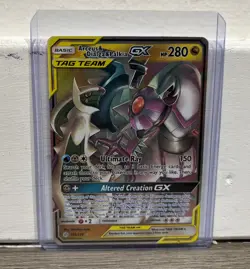 Pokemon TCG Arceus & Dialga & Palkia GX TagTeam 156/236 Sm-Cosmic Eclipse - Image 1