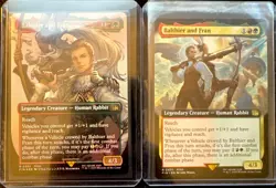 Balthier and Fran Borderless 2-Card Pack (0393 & 0477) MTG FIN NM - Image 1