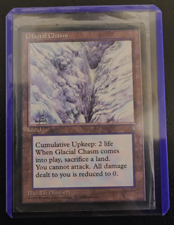 MTG Glacial Chasm (Lightly Played) Ice Age 1995 - Uncommon - (LP) - Image 3