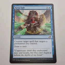 MTG: Keep Safe 056/274 - Ikoria Lair of Behemoths 2020 Blue Common (2) - Image 2