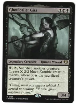Ghoulcaller Gisa 161 Commander Masters NM MTG - Image 1